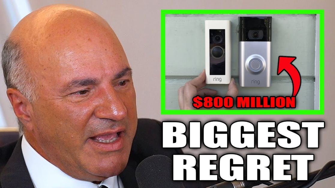 Kevin O'Leary reflecting on the Ring investment the Sharks passed on — his biggest regret